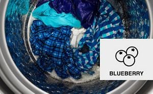How to get outlet out blueberry stains